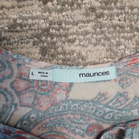 Maurices brand cold shoulder blouse - Picture 10 of 10